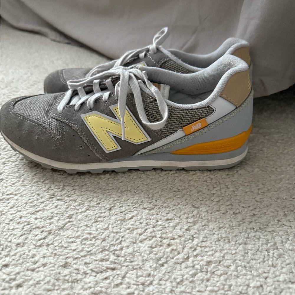 New Balance Women’s Gray and Yellow Sneakers